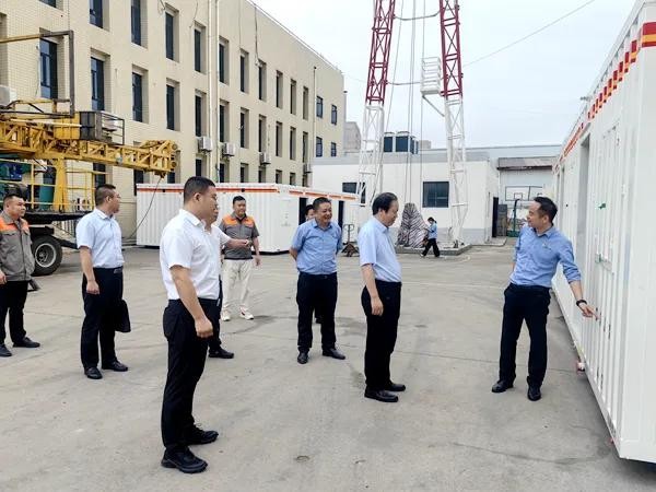 中陜核集團(tuán)黨委書記、董事長(zhǎng)朱華平到中陜核二一〇所、宜威公...